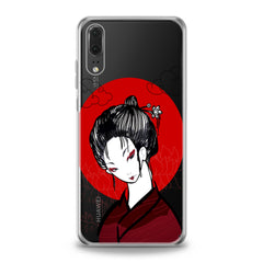 Lex Altern TPU Silicone Huawei Honor Case Traditional Japan Lady