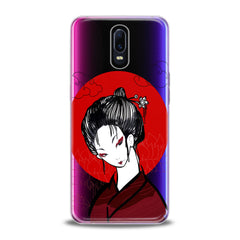 Lex Altern TPU Silicone Oppo Case Traditional Japan Lady