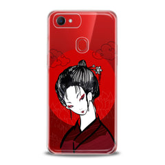 Lex Altern TPU Silicone Oppo Case Traditional Japan Lady