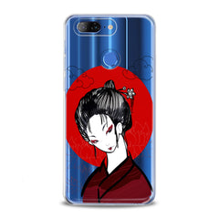 Lex Altern TPU Silicone Lenovo Case Traditional Japan Lady