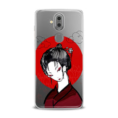 Lex Altern TPU Silicone Phone Case Traditional Japan Lady