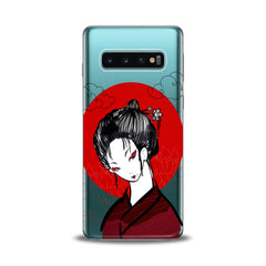 Lex Altern TPU Silicone Samsung Galaxy Case Traditional Japan Lady