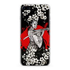 Lex Altern TPU Silicone Phone Case Japan Cat Samurai