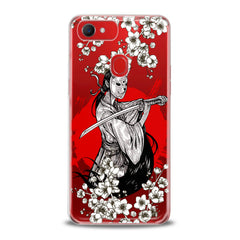 Lex Altern TPU Silicone Oppo Case Japan Cat Samurai