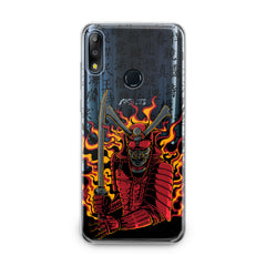 Lex Altern TPU Silicone Asus Zenfone Case Flamy Samurai