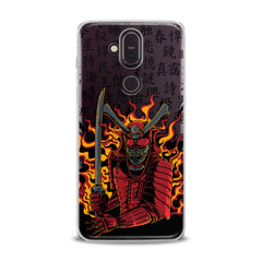 Lex Altern TPU Silicone Nokia Case Flamy Samurai