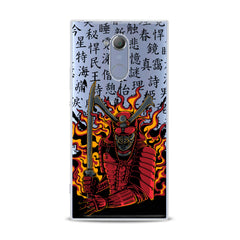 Lex Altern TPU Silicone Sony Xperia Case Flamy Samurai