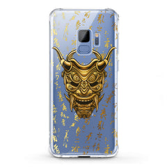 Lex Altern TPU Silicone Samsung Galaxy Case Golden Mask