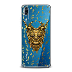 Lex Altern TPU Silicone Huawei Honor Case Golden Mask