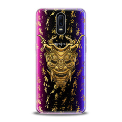 Lex Altern TPU Silicone Oppo Case Golden Mask