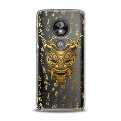 Lex Altern TPU Silicone Motorola Case Golden Mask