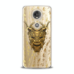 Lex Altern TPU Silicone Motorola Case Golden Mask