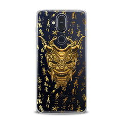 Lex Altern TPU Silicone Nokia Case Golden Mask