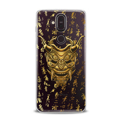 Lex Altern TPU Silicone Nokia Case Golden Mask