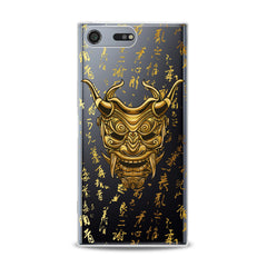 Lex Altern TPU Silicone Sony Xperia Case Golden Mask