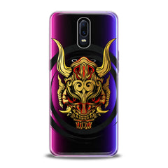 Lex Altern TPU Silicone Oppo Case Japanese Golden Mask