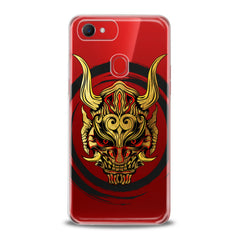 Lex Altern TPU Silicone Oppo Case Japanese Golden Mask