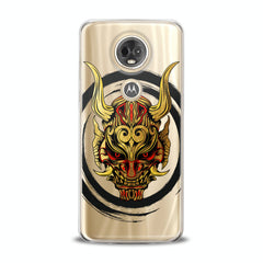 Lex Altern TPU Silicone Motorola Case Japanese Golden Mask