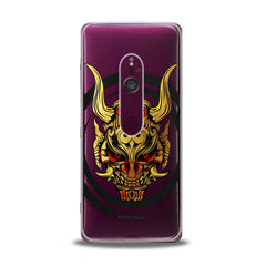 Lex Altern TPU Silicone Sony Xperia Case Japanese Golden Mask