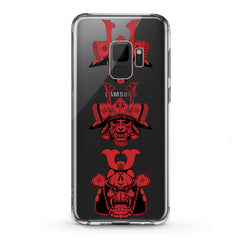 Lex Altern TPU Silicone Samsung Galaxy Case Red Japan Masks