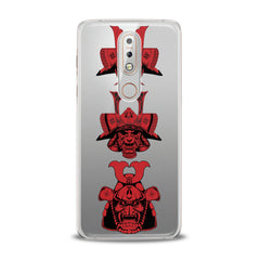 Lex Altern TPU Silicone Nokia Case Red Japan Masks