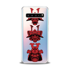 Lex Altern TPU Silicone Samsung Galaxy Case Red Japan Masks