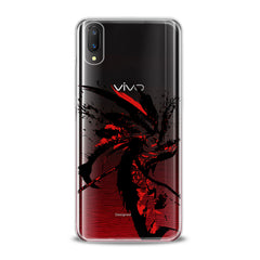 Lex Altern TPU Silicone VIVO Case Drawing Woman Samurai