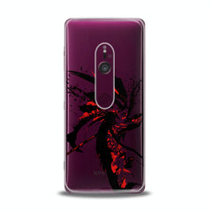 Lex Altern TPU Silicone Sony Xperia Case Drawing Woman Samurai