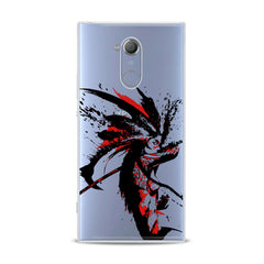 Lex Altern TPU Silicone Sony Xperia Case Drawing Woman Samurai