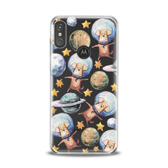 Lex Altern TPU Silicone Motorola Case Space Dogs