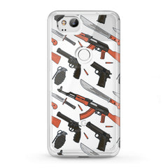 Lex Altern Google Pixel Case Weapons Print