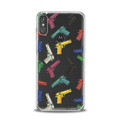 Lex Altern TPU Silicone Motorola Case Colored Weapons