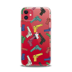 Lex Altern TPU Silicone iPhone Case Colored Weapons