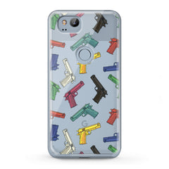 Lex Altern TPU Silicone Google Pixel Case Colored Weapons