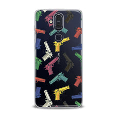 Lex Altern TPU Silicone Nokia Case Colored Weapons