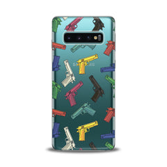 Lex Altern TPU Silicone Samsung Galaxy Case Colored Weapons