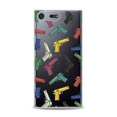 Lex Altern TPU Silicone Sony Xperia Case Colored Weapons