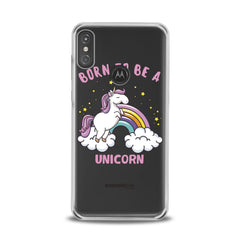 Lex Altern TPU Silicone Motorola Case Rainbow Unicorns Kawaii