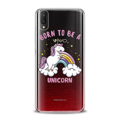 Lex Altern TPU Silicone VIVO Case Rainbow Unicorns Kawaii