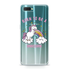 Lex Altern TPU Silicone Oppo Case Rainbow Unicorns Kawaii