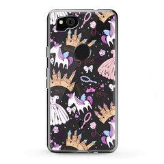 Lex Altern TPU Silicone Google Pixel Case Cute Unicorn Pattern