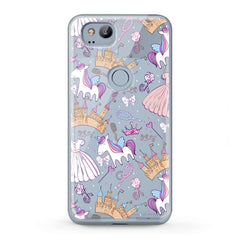 Lex Altern TPU Silicone Google Pixel Case Cute Unicorn Pattern