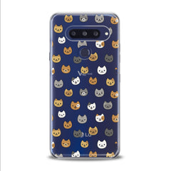 Lex Altern TPU Silicone LG Case Cats Pattern