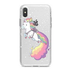 Lex Altern TPU Silicone Phone Case Flying Unicorn Print