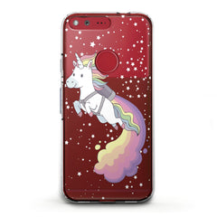 Lex Altern TPU Silicone Phone Case Flying Unicorn Print