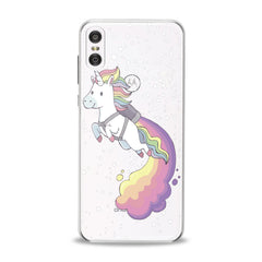 Lex Altern TPU Silicone Motorola Case Flying Unicorn Print