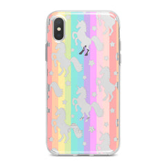 Lex Altern TPU Silicone Phone Case Iridescent Unicorn Pattern