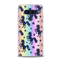 Lex Altern TPU Silicone LG Case Iridescent Unicorn Pattern