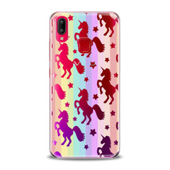 Lex Altern TPU Silicone VIVO Case Iridescent Unicorn Pattern