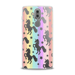 Lex Altern TPU Silicone Phone Case Iridescent Unicorn Pattern